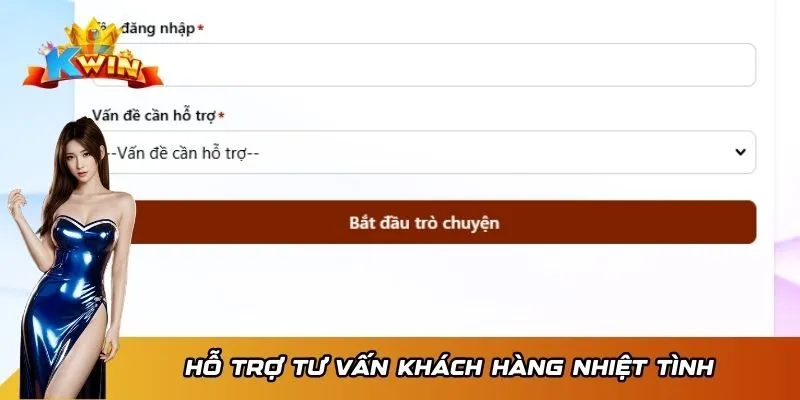 KWIN 42 Hỗ trợ tư vấn khách hàng nhiệt tình xuyên suốt 24/7