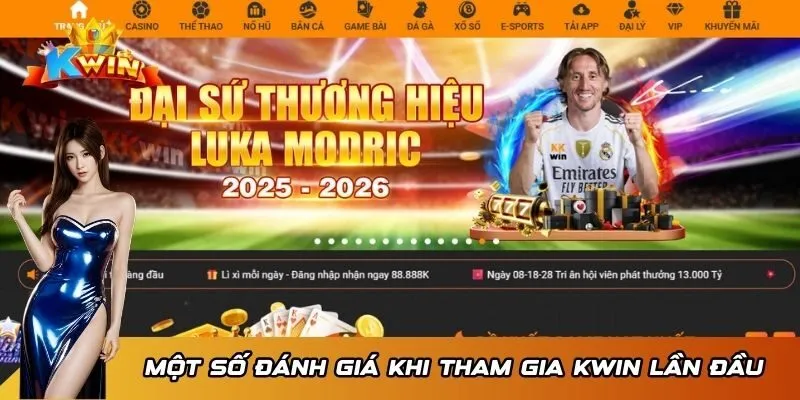 KWIN 47 Một số đánh giá của người chơi khi tham gia KWIN lần đầu
